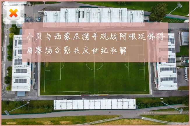 小贝与西蒙尼携手观战阿根廷佛得角赛场合影共庆世纪和解
